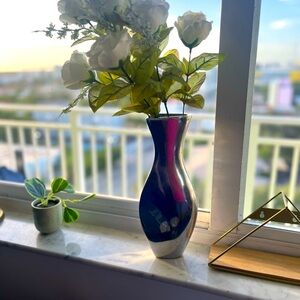 Elegant Silver Vase